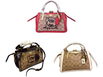 限時 滿3千賺10%點數↘ | ~雪黛屋~COACH 方包超小容量國際正版保證進口防水防刮皮革三層主袋品證購證塵套提袋等候10-15日C760181