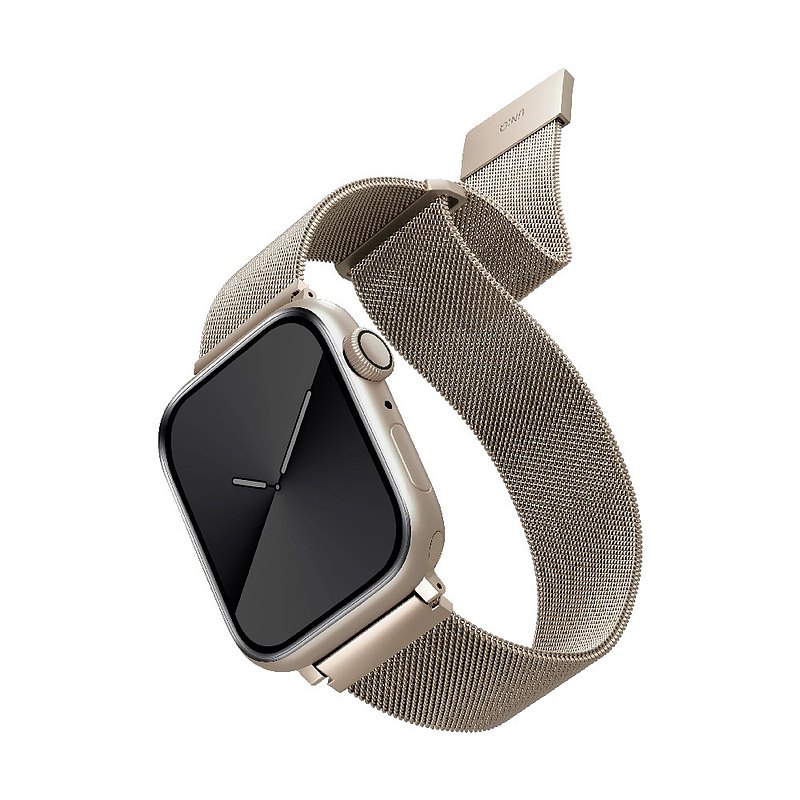 預購 Apple Watch Dante 不鏽鋼米蘭磁扣錶帶-星光色