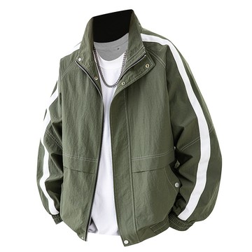 【HOT 本舖】男装大碼男裝3D夾克2025年新款外套男士休閒款M-8XL  控價 118