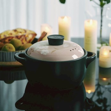 日式陶瓷米線砂鍋煲湯家用煤氣灶專用燉鍋湯鍋1入