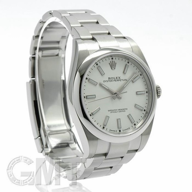 ロレックス オイスターパーペチュアル39 114300 ホワイト ROLEX