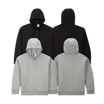NIKE MMW x Nike Fleece Hoodie 連帽外套 黑/灰 DR5364