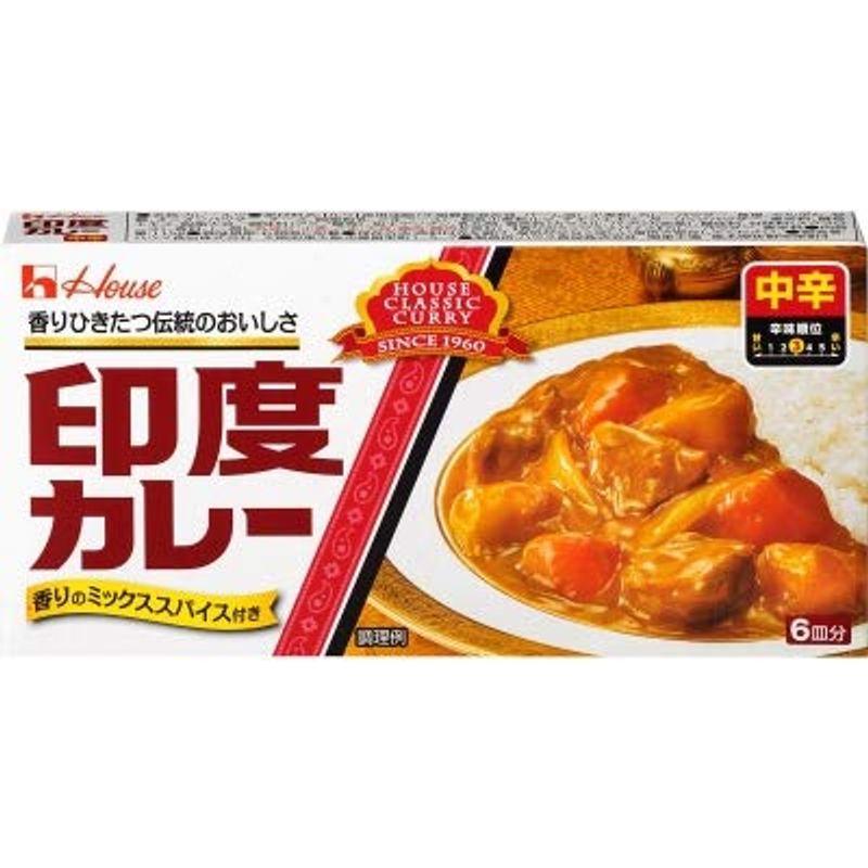 ハウス 印度カレー中辛 115g まとめ買い(×10)