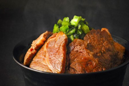 あか牛　火の山丼（ふるさとセット）牛肉・特製タレ・高菜