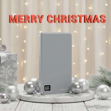 【 MEGA KING 】5000mAh 準固態防爆磁吸行動電源 銀河灰 (MX-5000-SS)射手座生日/外接電源/生日禮物/畢業/升學/追劇必備/交換禮物推薦