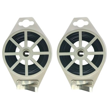 小麥購物 L504 園藝多用途捆綁魔帶 30m 棕色  2個