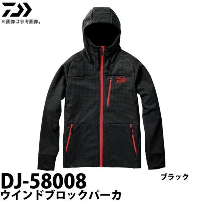 ダイワ ウインドブロックパーカ(DJ-58008)(カラー：Black)(サイズ：M