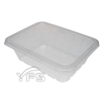 UT-300保鮮盒(平蓋)(糖果/捲心酥/點心盒/馬卡龍/方型塑膠盒/甜點)【裕發興包裝】JY225JY252