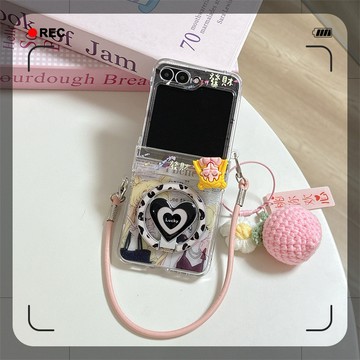 漫畫美少女 magsafe磁吸 三星 z flip7 flip6 flip5 flip 5 6 7 手機殼 防摔 保護套