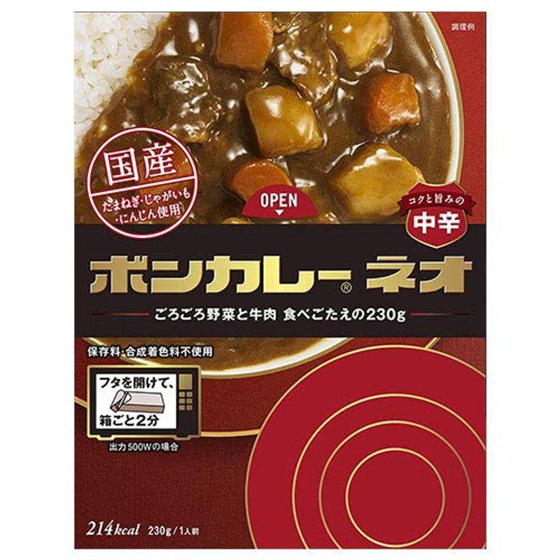 2ケースセット大塚食品 ボンカレーネオ コクと旨みの中辛 230g×30個入×(2ケース)