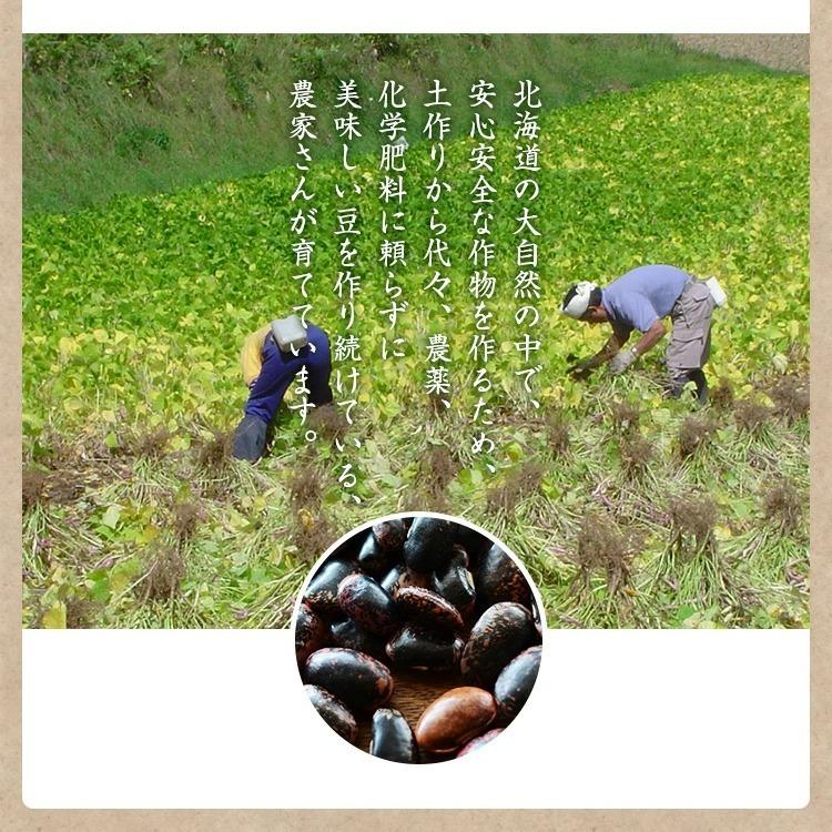 700g 北海道産 紫花豆 無農薬無化学肥料 花豆 いんげん豆 令和4年産