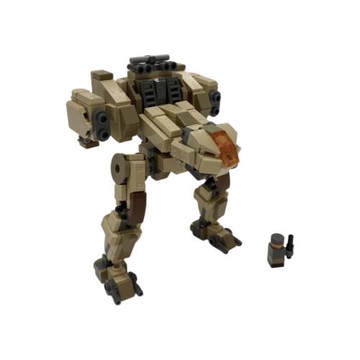 積木佳磚跨境小顆粒玩具機甲機器人益智速賣通ozon熱賣玩具temu