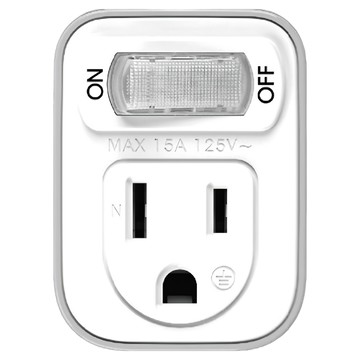 SUN JAKE 永旭電工 3變2節能小壁插 1切1座 超輕鬆！高耐熱!!防火機身  1個