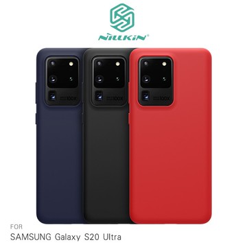 NILLKIN SAMSUNG Galaxy S20 Ultra、S20+ 感系列液態矽膠殼 背殼 鏡頭增高【APP賺6%點數 領券最高折500】