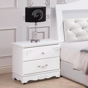 戴安娜歐風床頭櫃