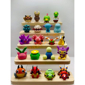 老吉科🌲 日本任天堂 萬代BANDAI 寶可夢 正版中古 絕版 指偶 金銀版 第二世代 神奇寶貝 公仔 盒玩