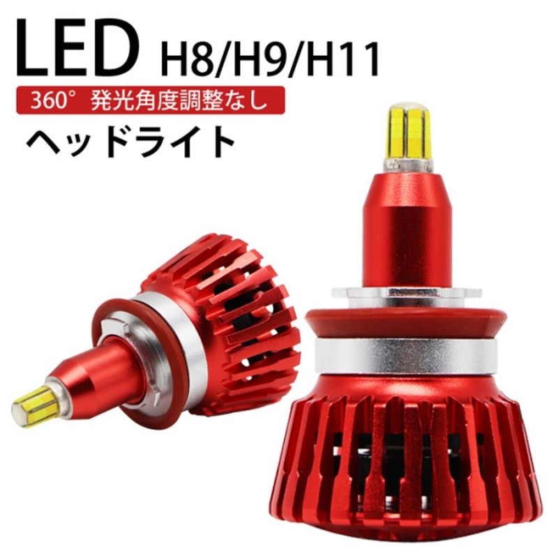 マークX ジオ ANA GGA1 LEDフォグランプ H11 LEDバルブ 240W 二面発光 史上最強ファンレス チップ48枚搭載 ミニサイズ  送料無料 1年保証 VLS