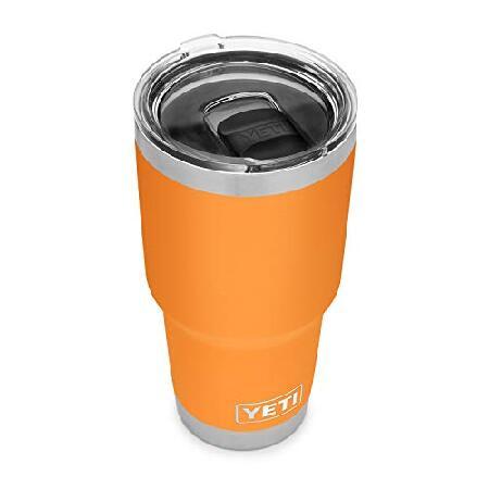 YETI Rambler 30 oz Tumbler, Stainless Steel, Vacuum Insulated with MagSlider Lid, King Crab並行輸入品