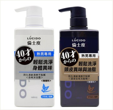 潼漾小舖l'ucido 倫士度 頭皮去味洗髮精/去味沐浴露 450ml