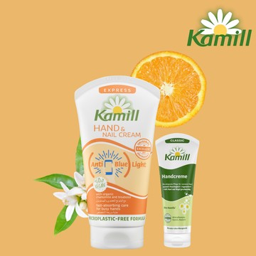 【買大送小組合】德國Kamill護手霜系列(速效潤膚護手霜75ml+德國Kamill經典洋甘菊護手霜30ml)