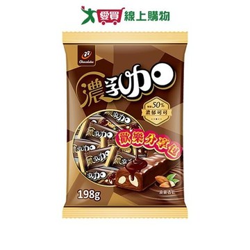 77黑巧杏仁乳加198G【愛買】