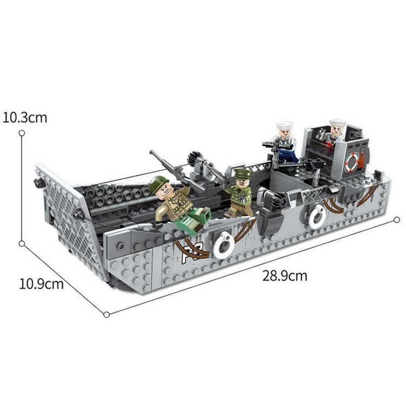 ブロック互換 レゴ 互換品 レゴミリタリーアメリカ戦艦 LCM3 50ft上陸用舟艇 軍用車両 船 互換品誕生日 プレゼント |  LINEブランドカタログ