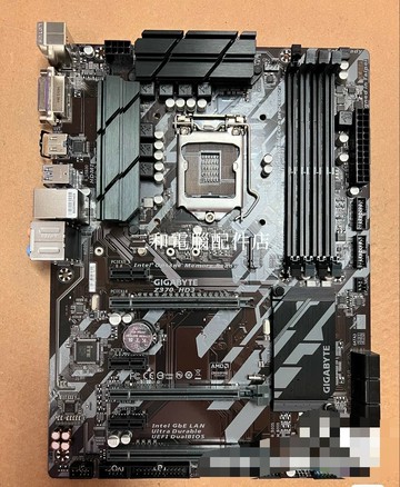 技嘉 Z370-HD3 主板 實物拍攝 確保良率 適合DIY玩家 更新換代【三和電腦配件店】