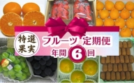 フルーツ 定期便 特産果実 年間6回