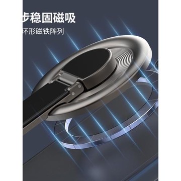 新款磁吸手機指環扣支架桌面可折疊便攜防摔腕帶手機架強力磁吸環