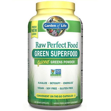 Perfect Food Raw 240 Caps by Garden of Life