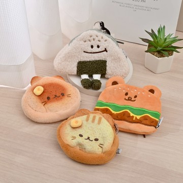 食物系多功能零錢包-多款任選