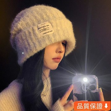 💥台灣出貨💥 大頭圍堆堆帽 顯臉小針織帽 護耳針織帽 冬天帽子 毛線帽新款冬季保暖針織帽 保暖帽子