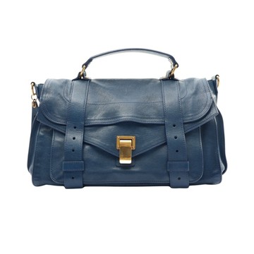 Proenza Schouler PS1 兩用包 藍色 羊皮 【二手名牌BRAND OFF】