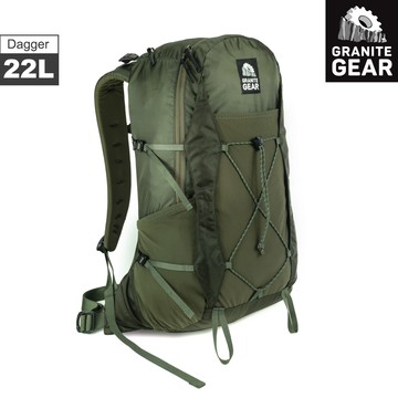 Granite Gear  輕量登山背包【橄欖綠/22L】Dagger 5000052