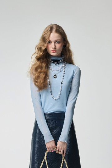 閃亮愛心單品上衣