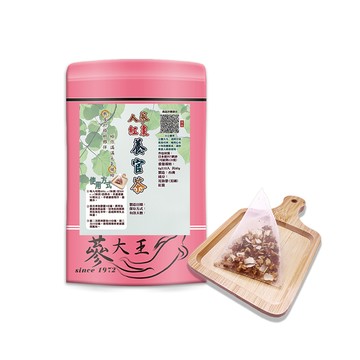 蔘大王 人蔘紅棗養官茶包X2組 6gX10入/組 精神旺盛 養顏美容 好氣色活力 台灣紅棗 美國花旗蔘