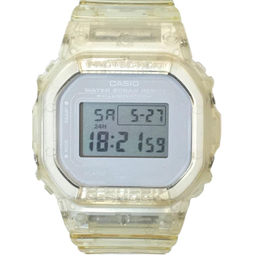 CASIO◇G-SHOCK/クォーツ腕時計/デジタル/ラバー/WHT/CLR/DW-5600VT | LINEブランドカタログ