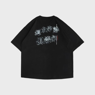 DYCTEAM x 週末炸雞俱樂部 - 寬鬆五分袖短TEE