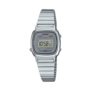 CASIO 手錶  30.3 x 24.6 x 7.3mm  銀色  1個