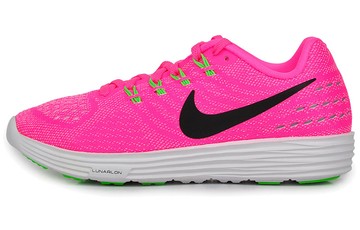 NIKE LUNARTEMPO 2 PINK BLAST BLACK-WHITE-RG GREEN WOMENS