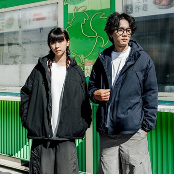 【YIJIAYI】防潑水拉鍊口袋鋪棉連帽外套 鋪棉 連帽 防潑水 拉鍊外套 ( V0011)