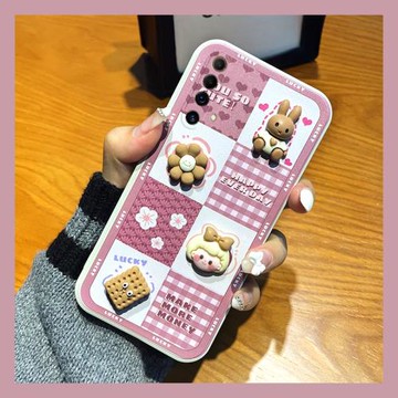 可愛兔適用真我realmex50手機殼新款創意原創oppo可愛潮殼真我realmex50pro高級感時尚限量版硅膠防摔保護套