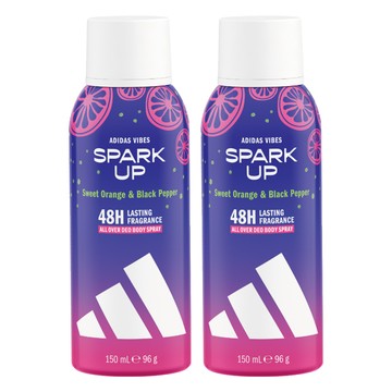 adidas 愛迪達 率性氛圍香體噴霧 無畏自信  2個  150ml