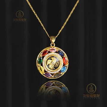 🙏🏻已開光過爐🙏🏻時來運轉 開運 好運 時來運轉轉運珠項鏈女天然紫水晶吊墜女士可旋轉帶來好運香港熱賣