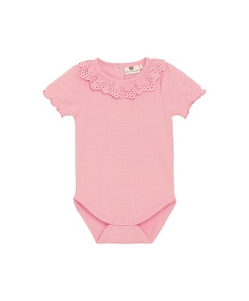 短袖包屁衣(玫瑰)74cm