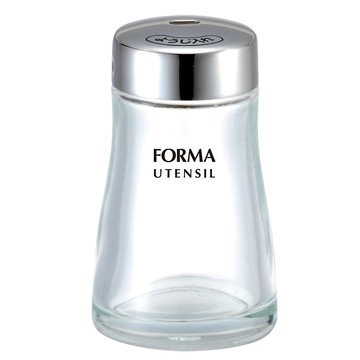 ASVEL 精緻牙籤罐 單孔設計 弧度瓶身 高質感附盒  1罐  透明色