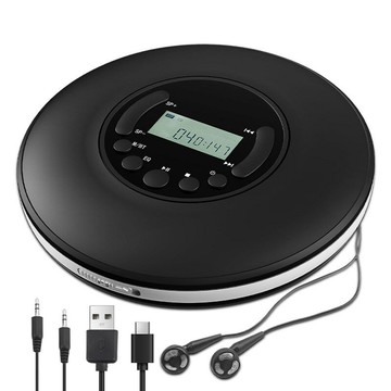 跨境外貿藍牙cd機隨身聽專輯播放器cd播放機聽英語復讀機【Snowbelle優選】