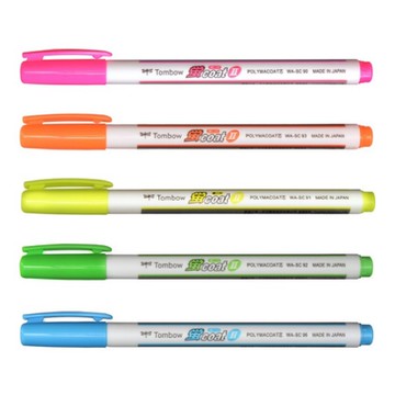 TOMBOW 蜻蜓牌 螢光筆 0.36mm~1.5mm 36支 / 件 WA-SC