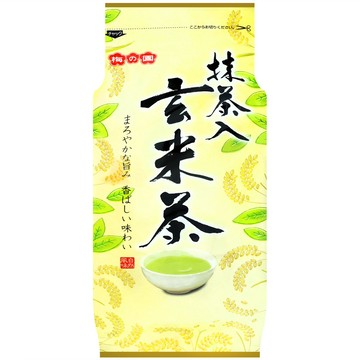 玄米茶包 梅之園 抹茶入玄米茶 (250g)