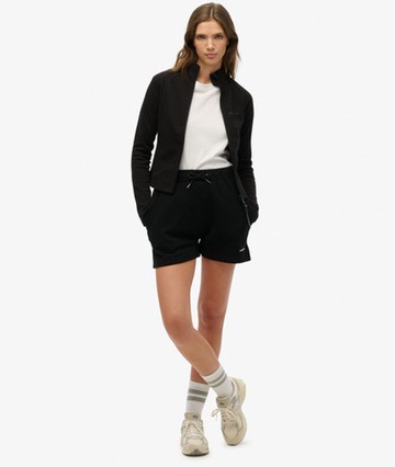 Superdry Women's Plain Shorts Black Size: 8